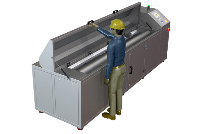 Lavadora laser de Anilox de Graphbury