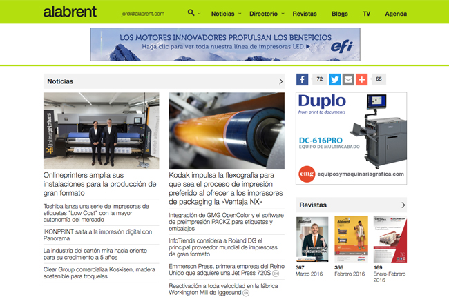 alabrent.com: avanzamos, más visitas y nueva imagen