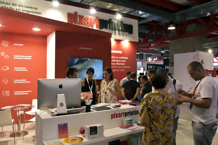 Cálida acogida en la primera vez que Pixartprinting participa en C!Print Madrid