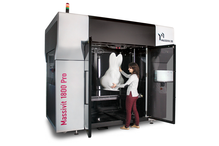 Massivit 3D presenta la nueva y verstil impresora 3D Massivit 1800 Pro