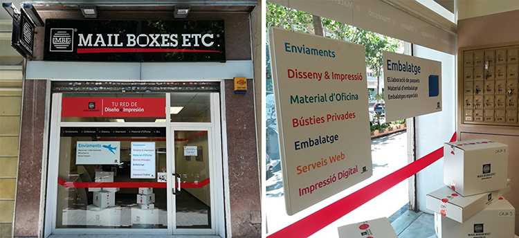 Mail Boxes Etc. abre el centro nmero 75 en Barcelona