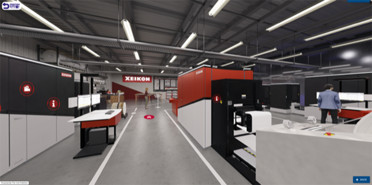 Printing Expo Online abre la segunda sala de exposicin de Xeikon
