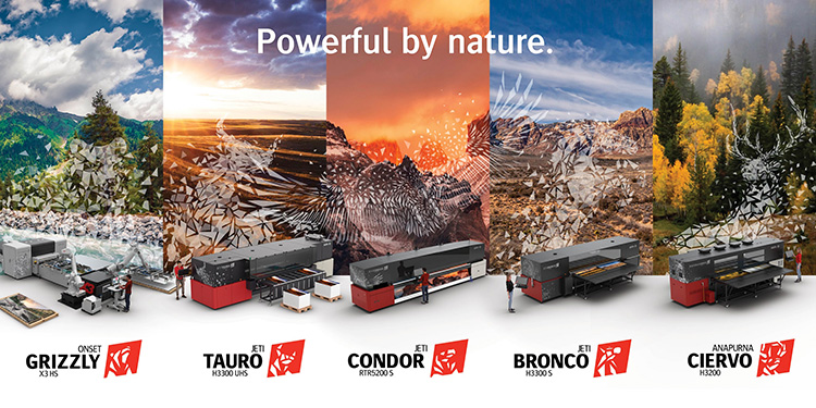 Powerful by Nature: Agfa Presents Expanded and Rebranded Inkjet Printer Portfolio, Featuring Three New Power Beasts 
