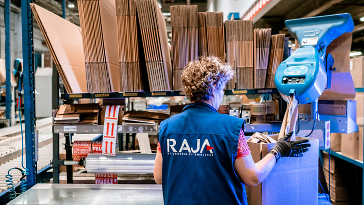 Embalajes RAJA® factura 27,1 millones de euros en España