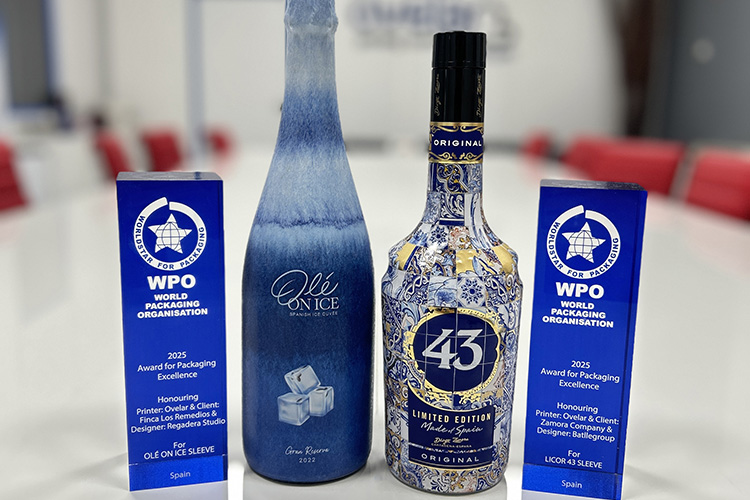 Ovelar suma seis premios y tres diplomas en los grandes certámenes de packaging de 2025