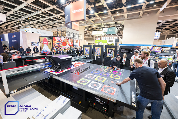 Los eventos de FESPA 2026 proporcionarán un punto de encuentro global para expertos en impresión, señalización, personalización y nuevos sectores