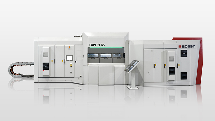 BOBST presenta la EXPERT K5 de última generación: la primera metalizadora del mundo con accionamiento autónomo
