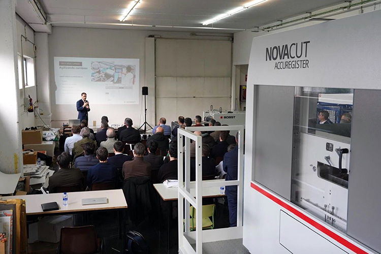 BOBST Ibérica celebra un Open House en la Escola de Formació Professional Antoni Algueró