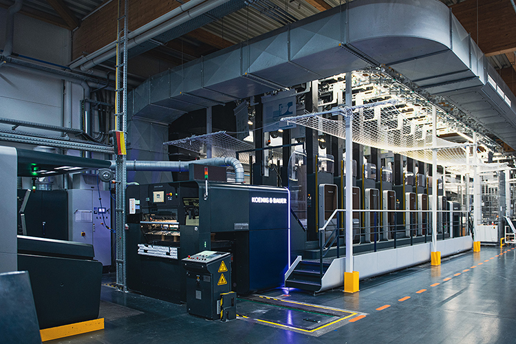 Maximum Process Automation with Fully Automatic Plate Logistics from Koenig & Bauer