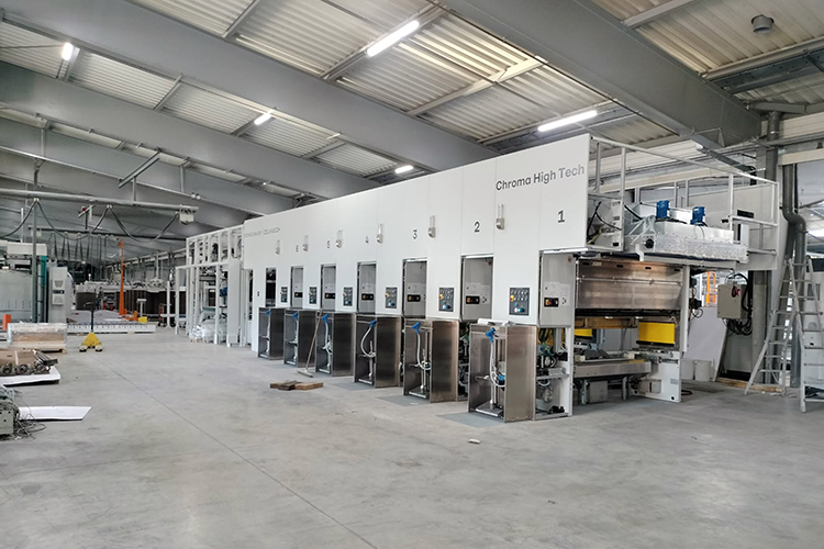 Koenig & Bauer Celmacch: Viallon instala una Chroma High Tech 2100 de seis colores