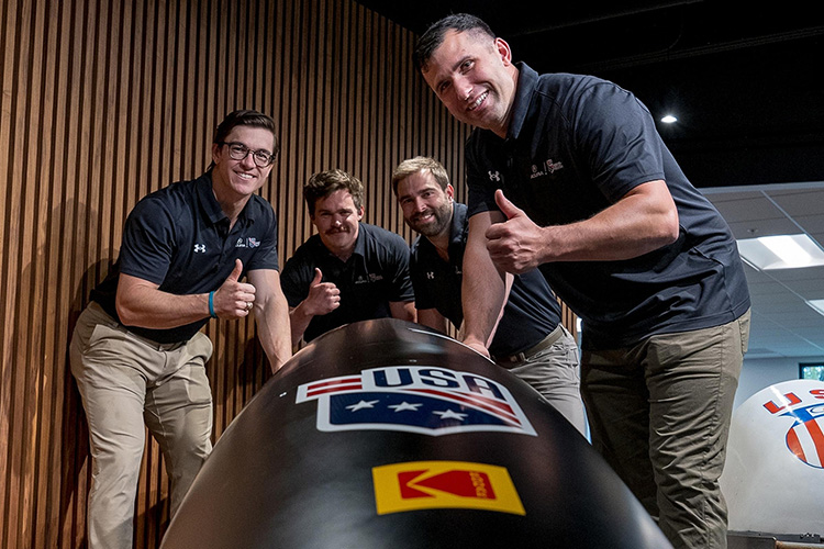 Kodak anuncia su apoyo al equipo estadounidense de Skeleton