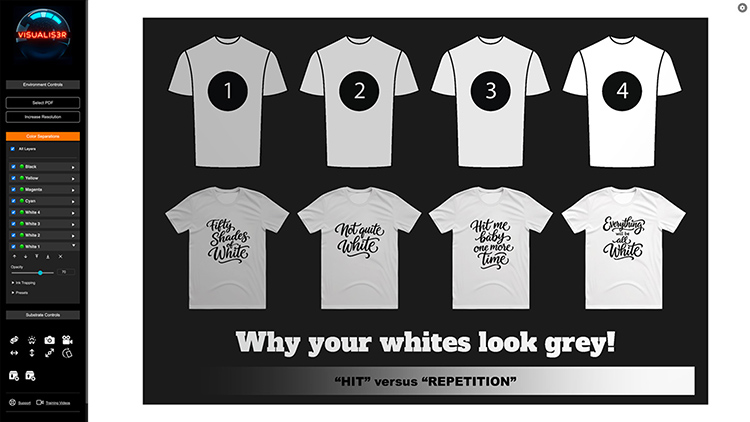 El nuevo video de Color-Logic Visualis3R Academy muestra diferencias sutiles entre la tinta blanca y el tóner