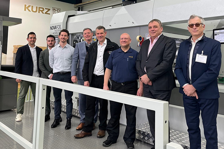 LEONHARD KURZ elige BOBST NOVAFOIL 106 H para su laboratorio de tecnología de aplicación