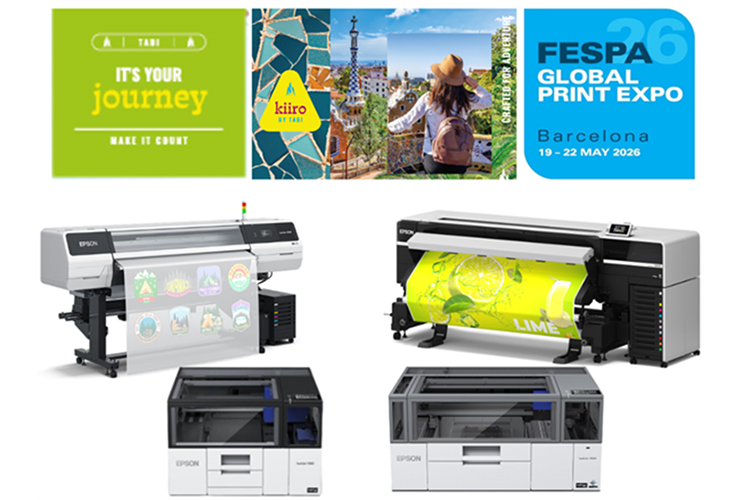 Epson mostrará sus últimas innovaciones en impresión profesional en FESPA 2026