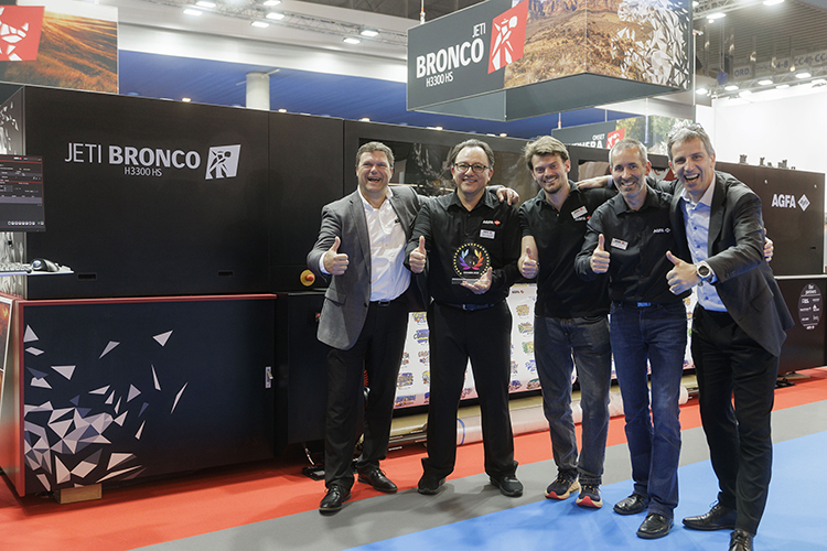 El modelo Jeti Bronco H3300 HS de Agfa se alza con el máximo galardón en los premios EDP 2026