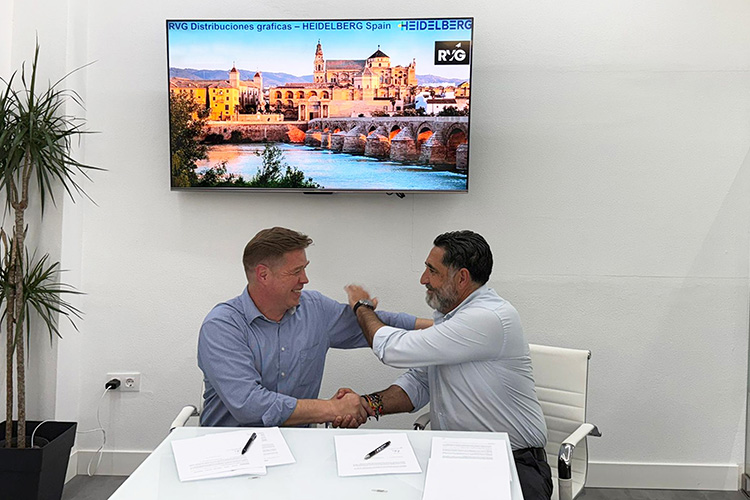 Heidelberg firma nuevo acuerdo de colaboración con RVG Distribuciones Gráficas