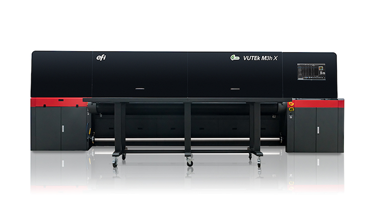 EFI lanza la impresora VUTEk M3h X y amplía su portafolio de soluciones híbridas para producción de comunicación visual de alto volumen
