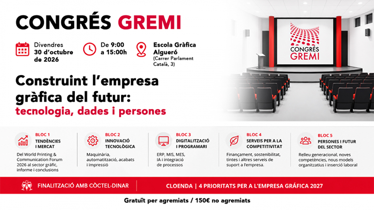 Congrés GREMI: El futuro de la industria gráfica no depende sólo de la tecnología