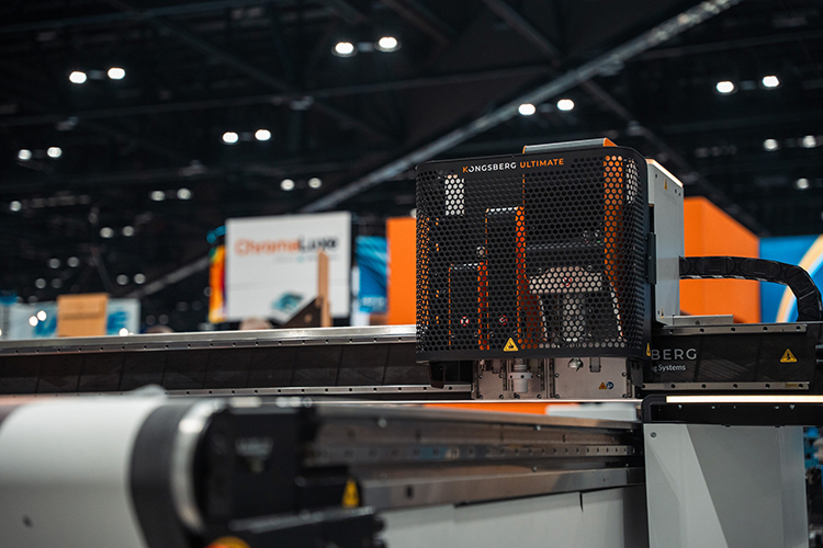 Kongsberg Precision Cutting Systems demostrará el valor de los flujos de trabajo integrados en PRINTING United 2026