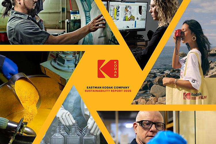 El nuevo informe de sostenibilidad de Kodak destaca el progreso continuo