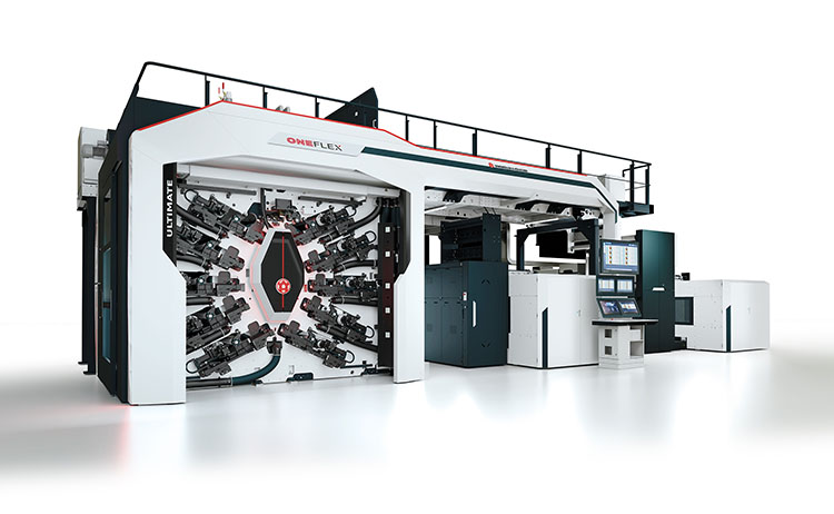 Windmöller & Hölscher presenta ONEFLEX: la más reciente prensa flexográfica de tambor central (CI) para la impresión de envases flexibles